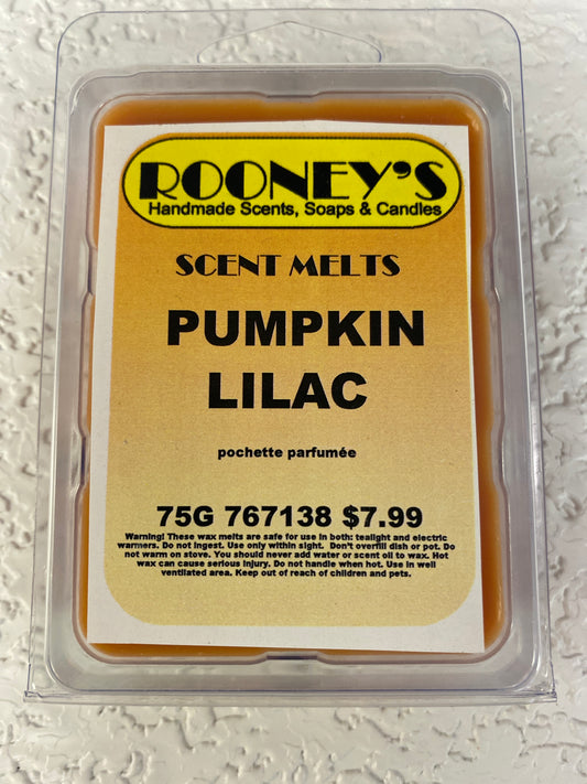 PUMPKIN LILAC SCENT MELT