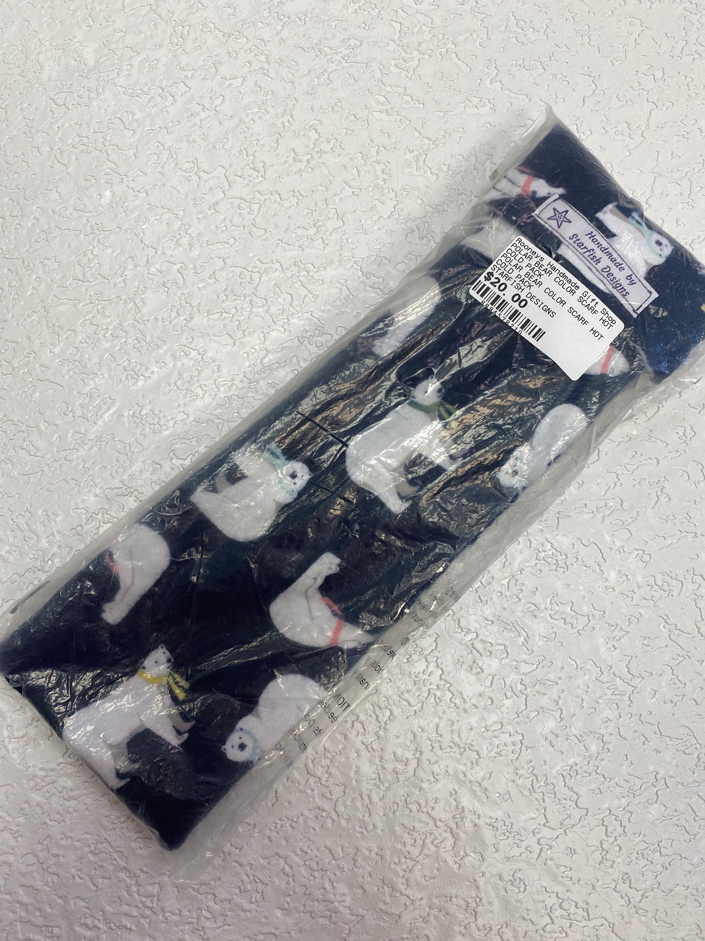 POLAR BEAR COLOR SCARF HOT COLD PACK