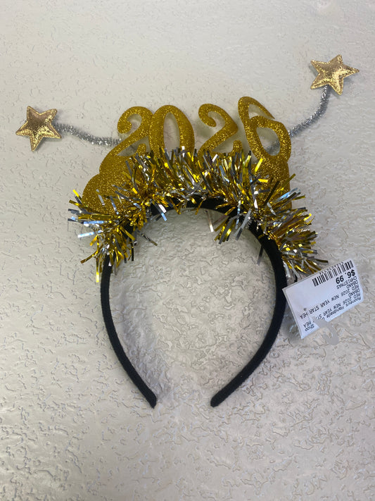 GOLDEN 2026 STAR HEADBAND