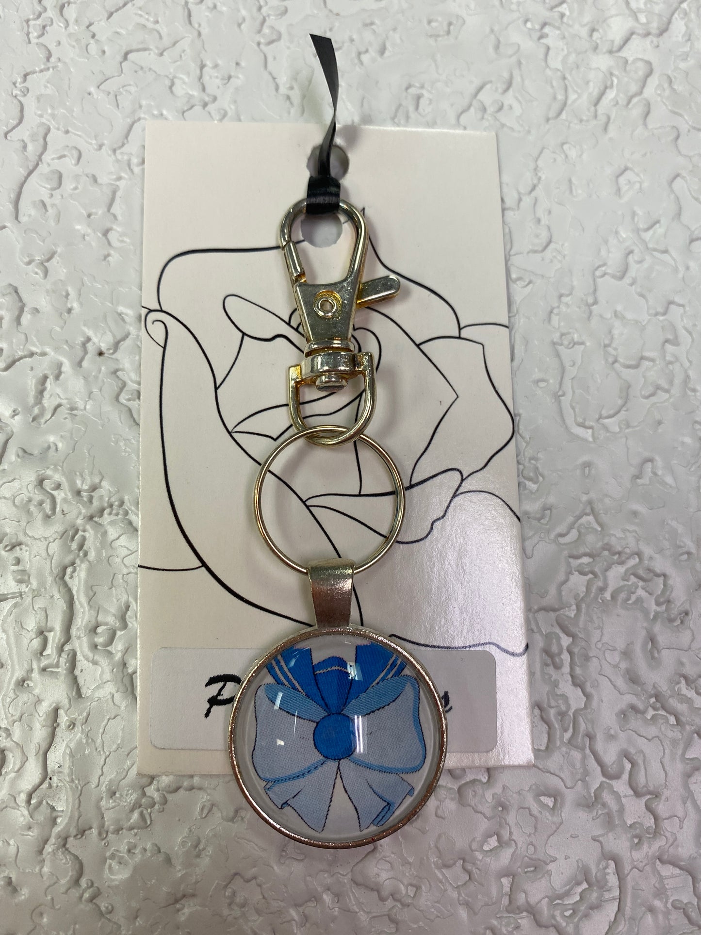 SAILOR MERCURY SILVER KEYCHAIN