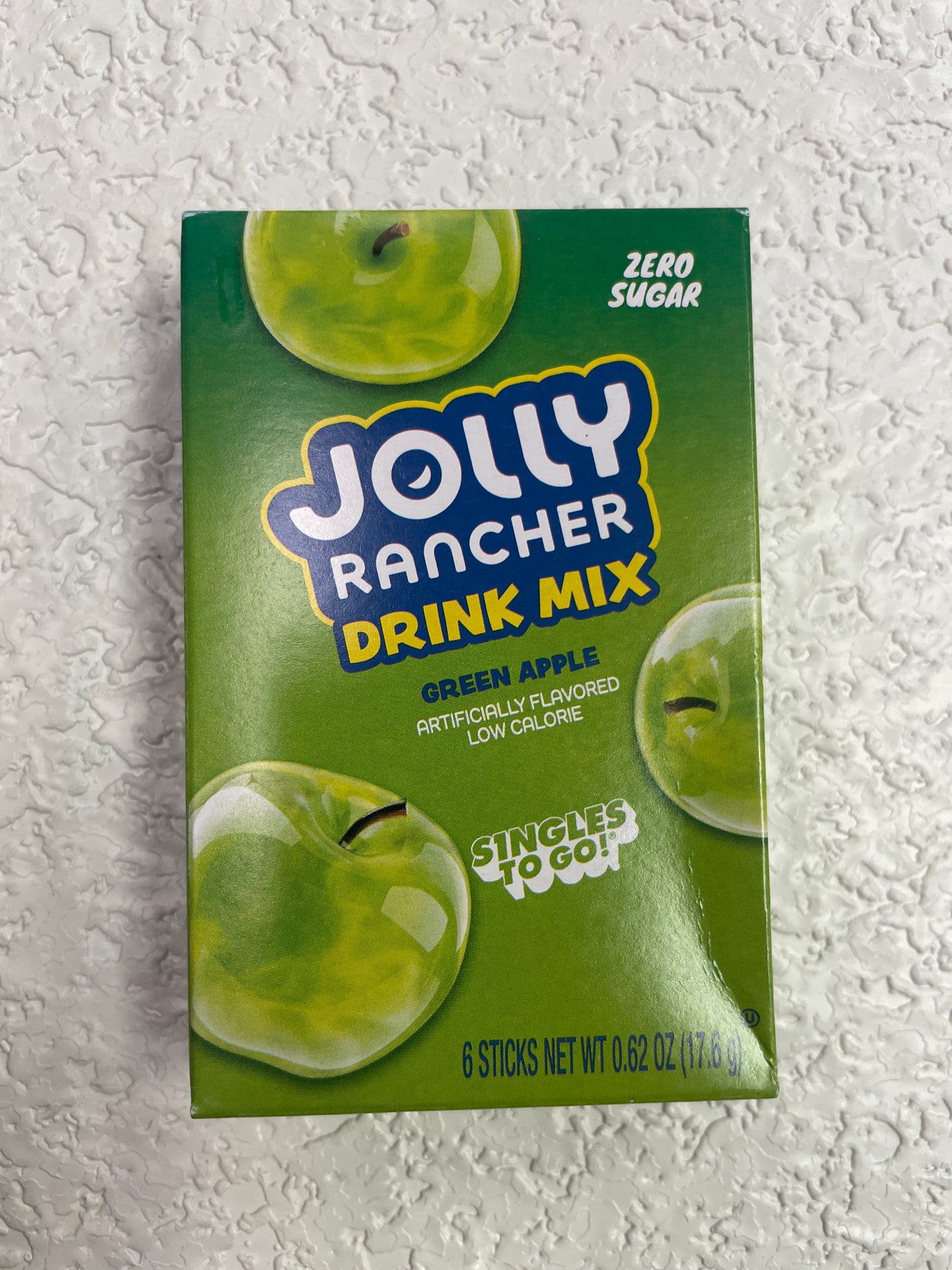 JOLLY RANCHER DRINK MIX ZERO SUGAR GREEN APPLE