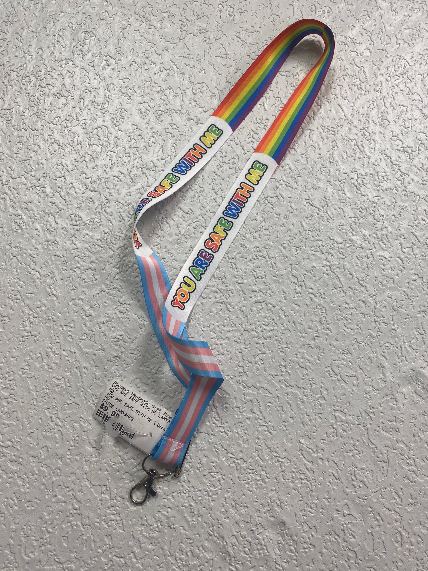 YOU ARE SAFE WITH ME LANYARD