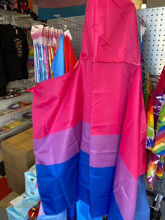 90X150CM CAPE BI SEXUAL PRIDE