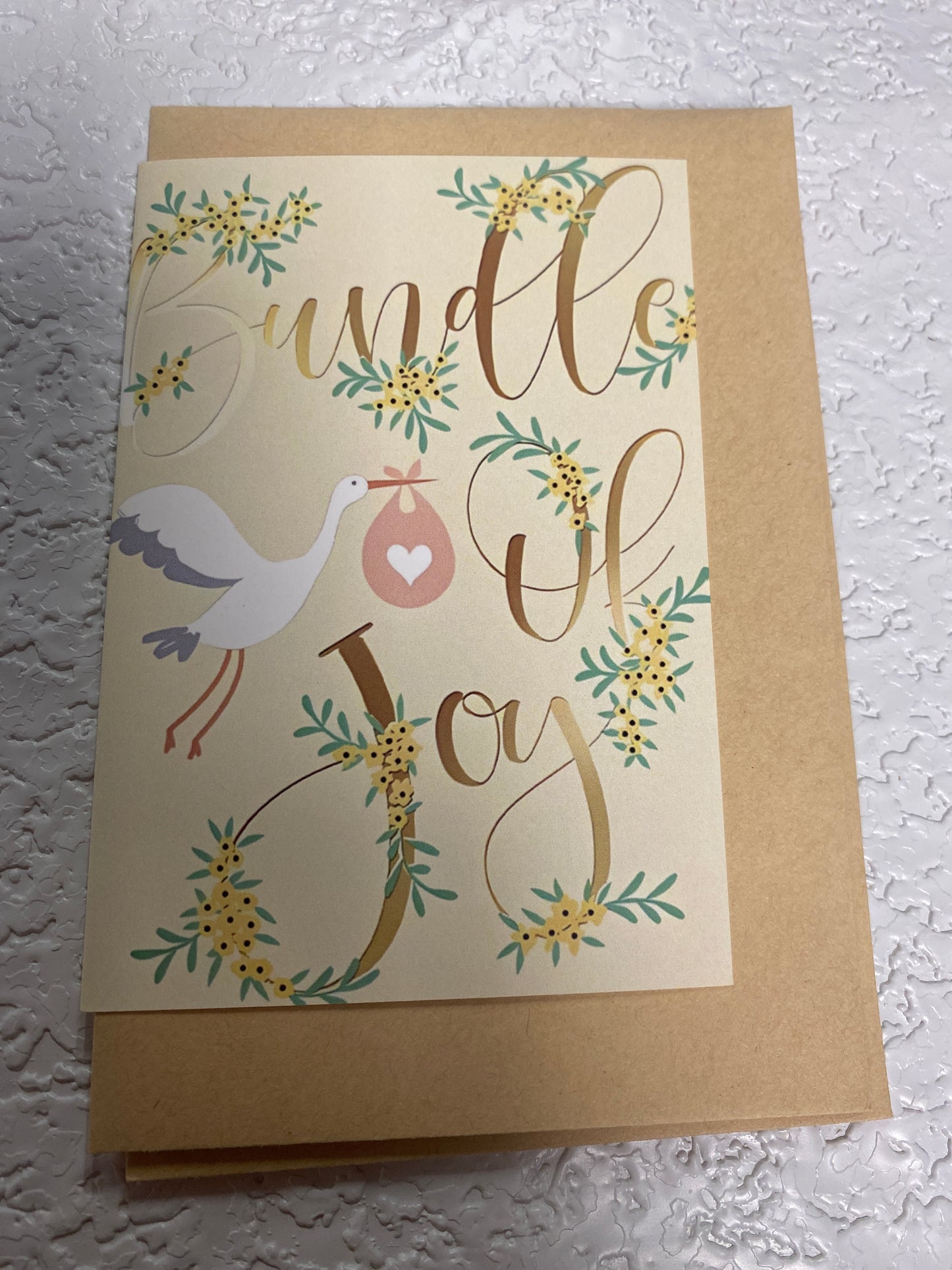 BABY SHOWER GREETING CARD