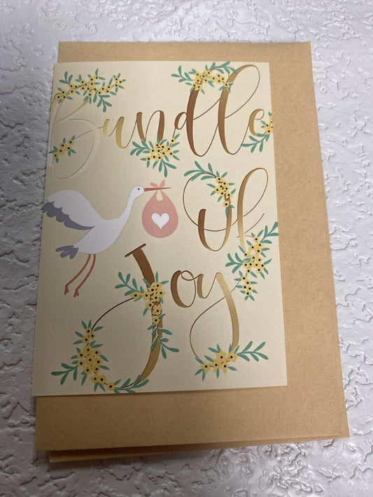BABY SHOWER GREETING CARD