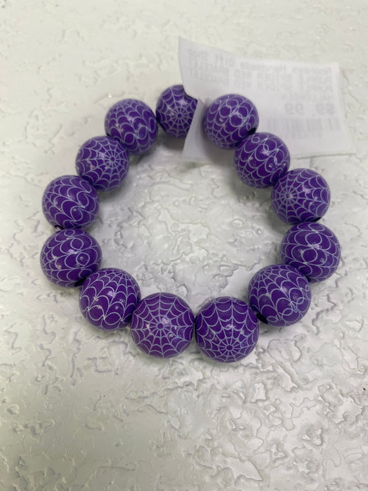 PURPLE SPIDER WED BRACELET
