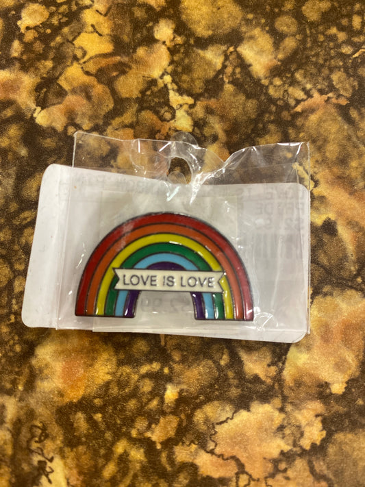 LOVE IS LOVE PIN