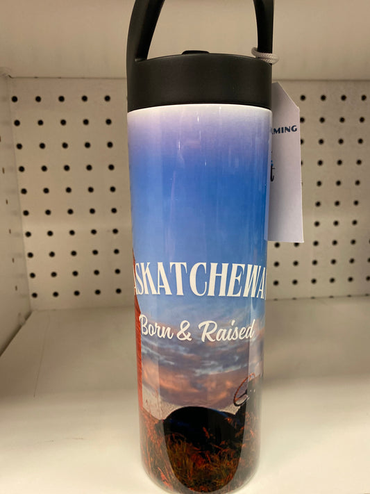 Tumbler water Saskatchewan born & raised