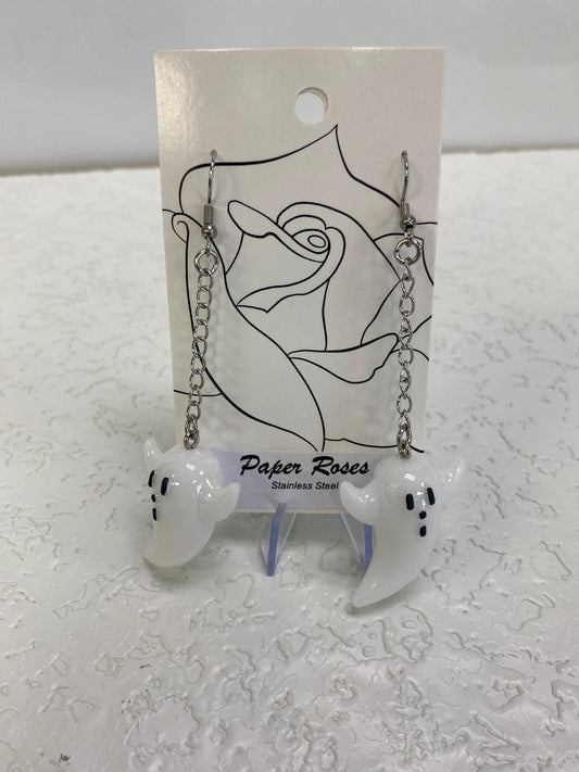 DANGING GHOST EARRINGS