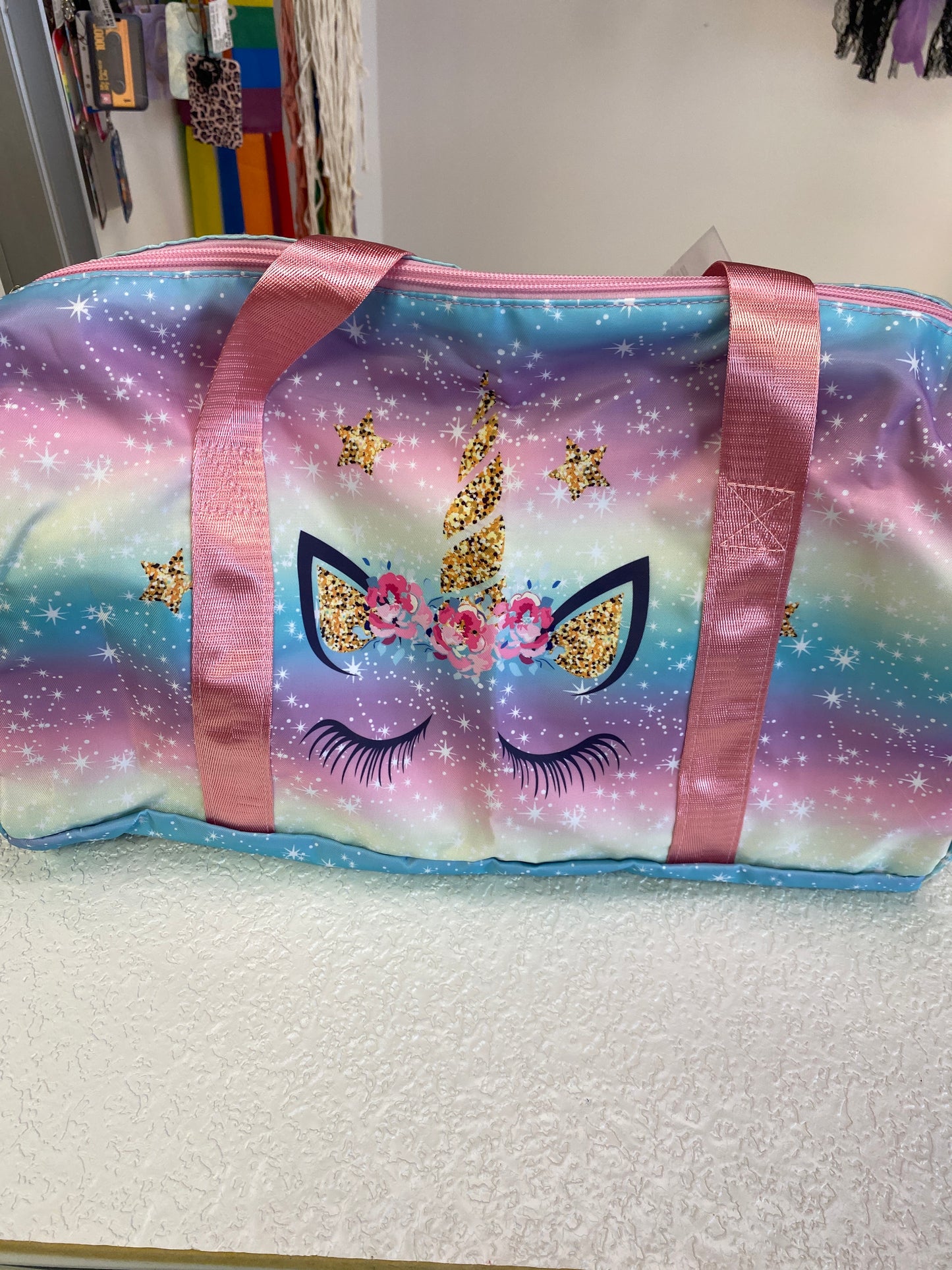 UNICORN RAINBOW GLITTER BAG