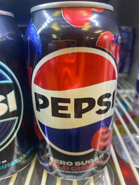 PEPSI USA ZS WILD CHERRY SINGLE CAN