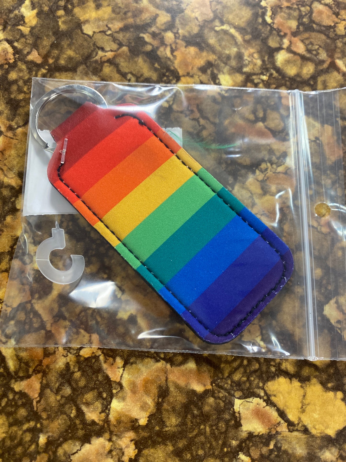 RAINBOW LIP BALM HOLDER