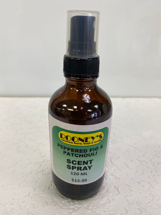 PEPPERED FIG & PATCHOULI SCENT SPRAY