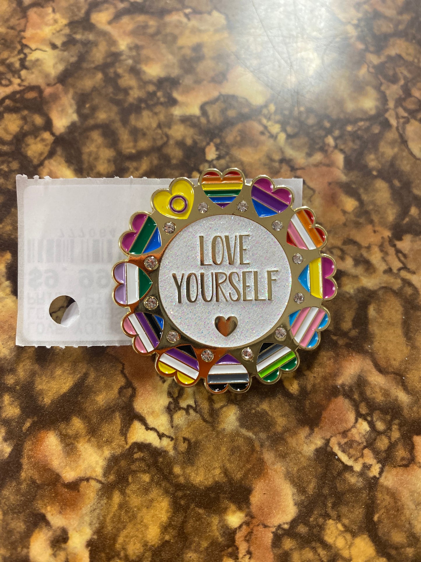 LOVE YOURSELF PIN