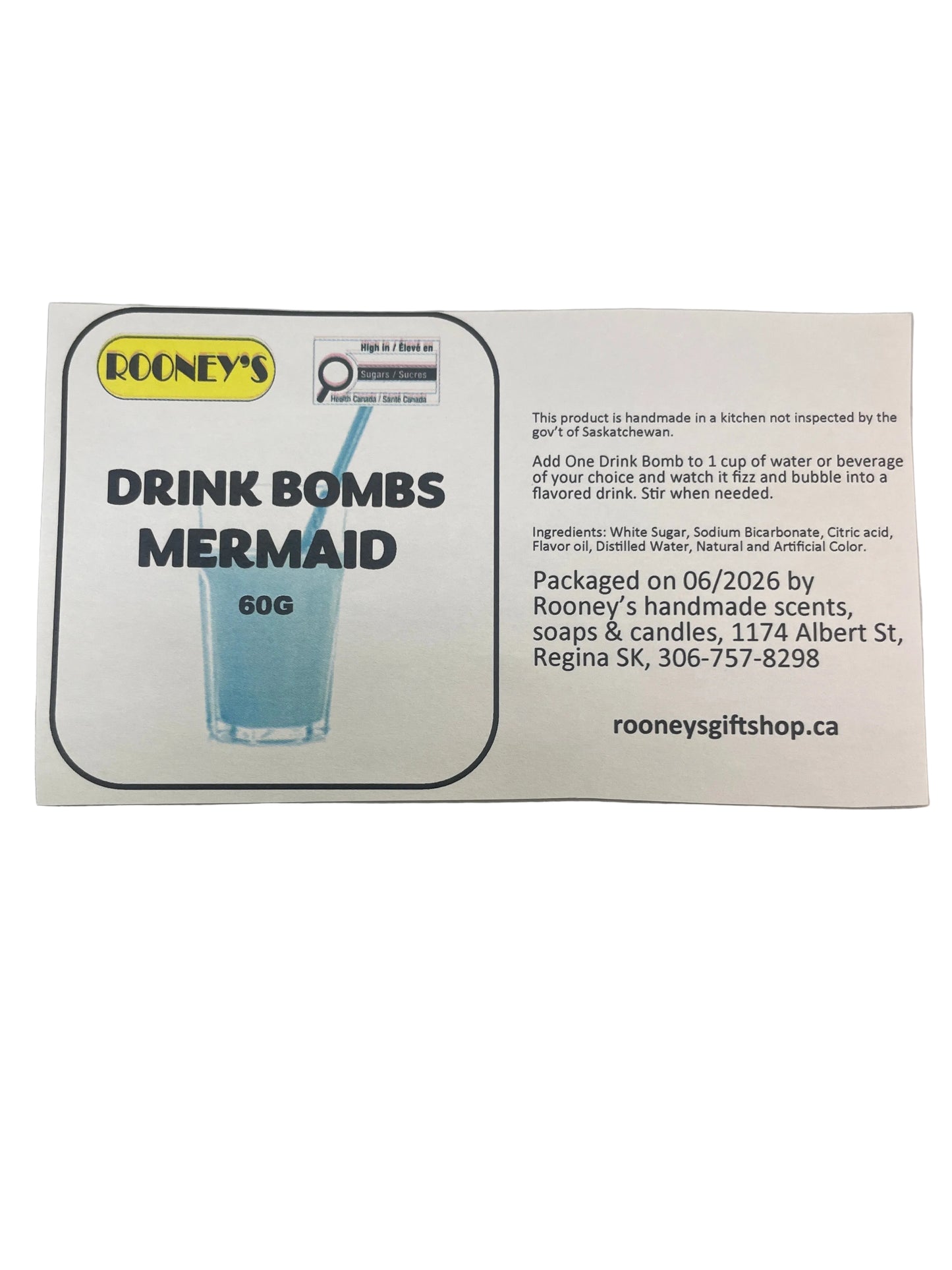 DRINK BOMBS MERMAID 2 PACK