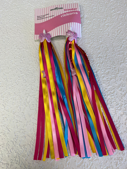 BUTTERFLY BLUE BICYCLE STREAMERS