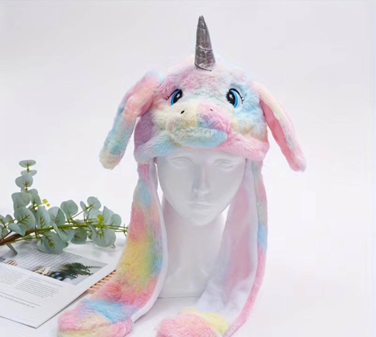 7 COLORS UNICORN PUMP HAT