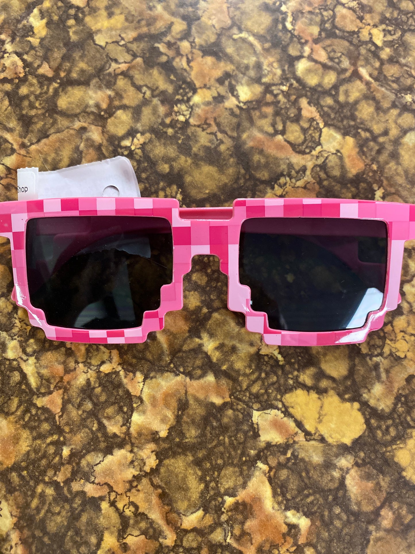 PINK PIXEL GLASSES
