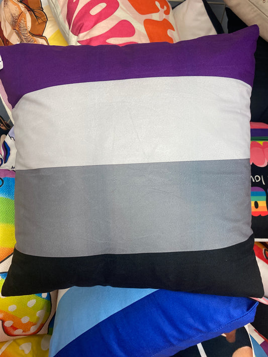 ASEXUAL THROW PILLOW