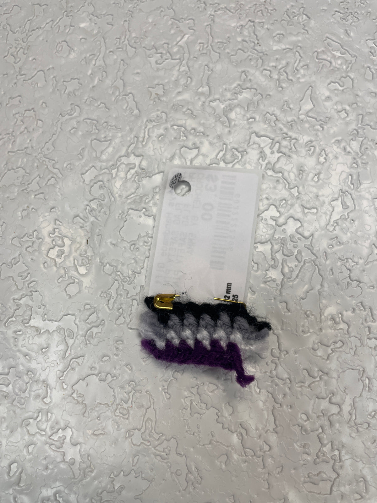 PRIDE FLAG SAFETY PIN