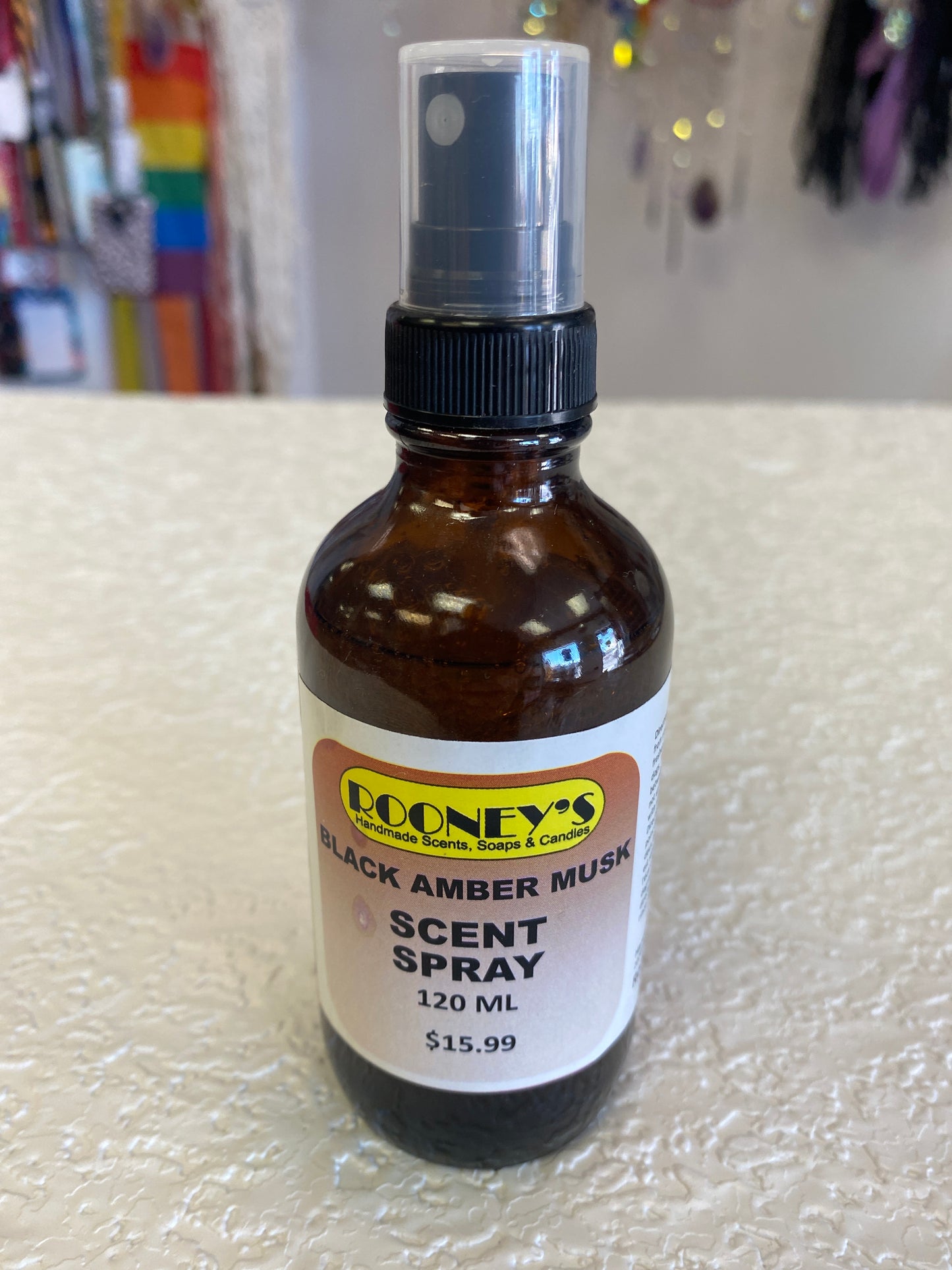 BLACK AMBER MUSK SCENT SPRAY