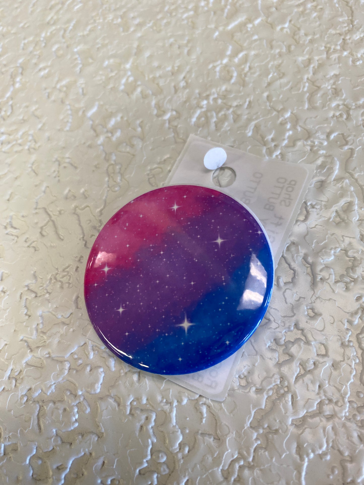 BISEXUAL PRIDE STARY BUTTON