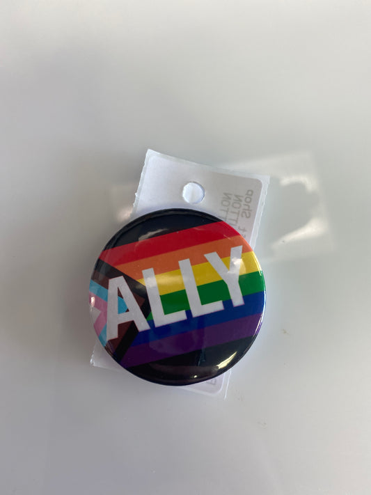 ALLY PROGRESS FLAG BUTTON