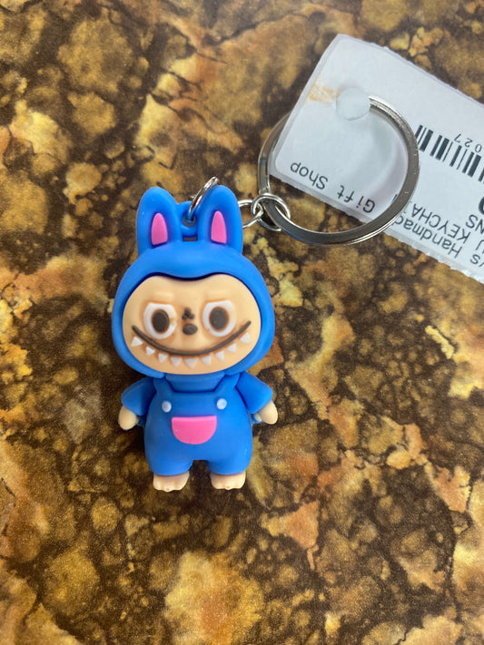 BLUE LABUBU KEYCHAIN