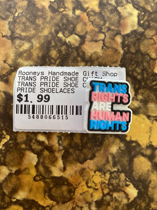 TRANS PRIDE SHOE CHARM
