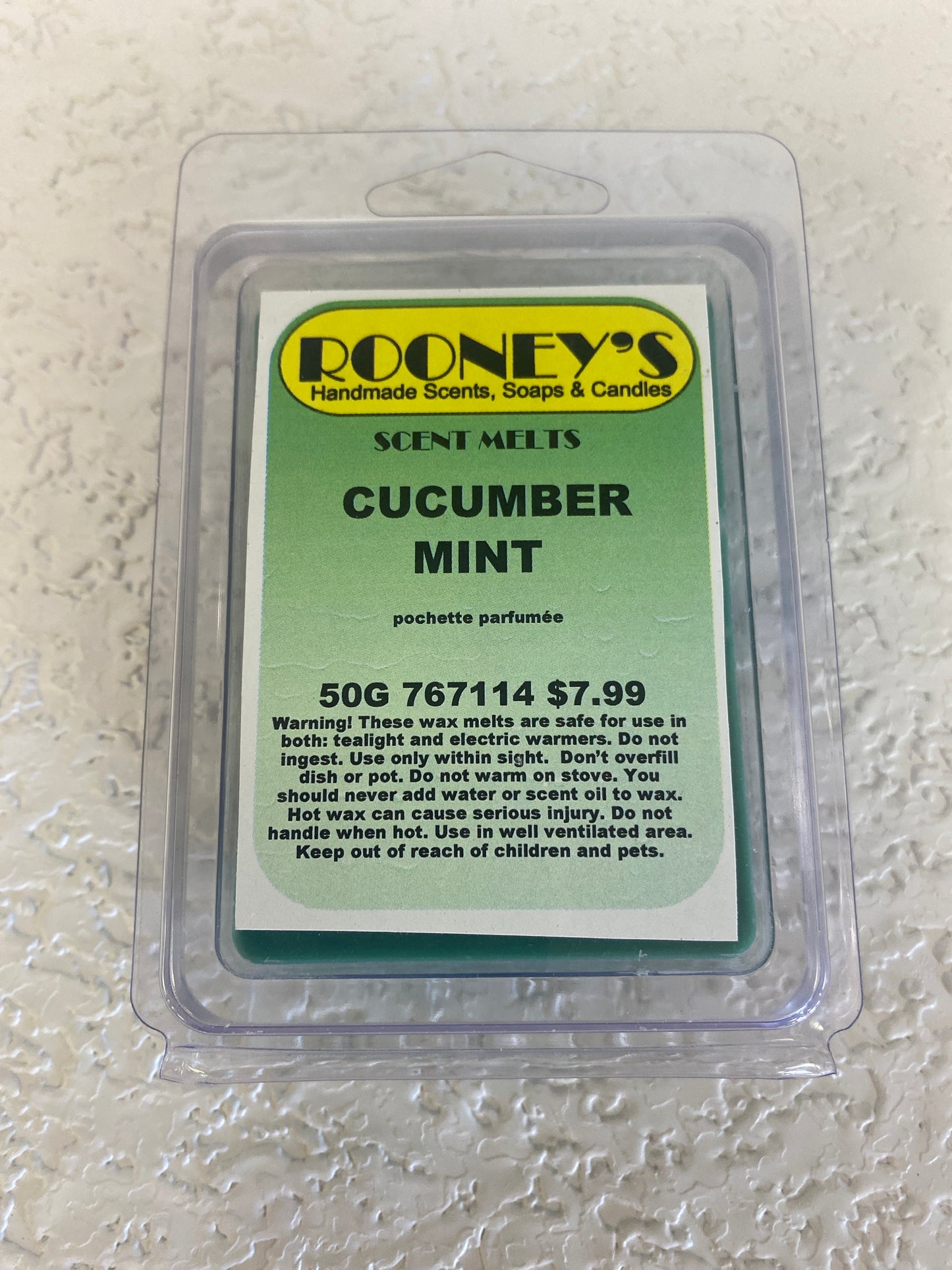 CUCUMBER MINT SCENT MELT