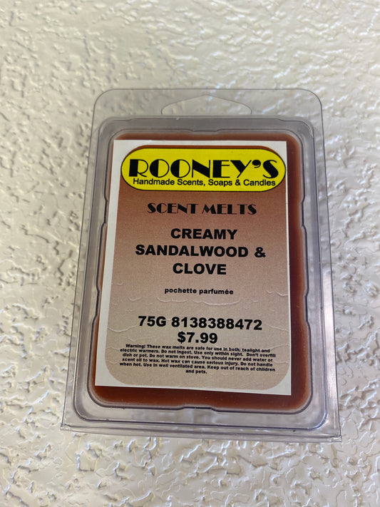 SCENT MELT CREAMY SANDALWOOD & CLOVE