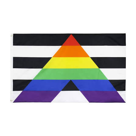 STRAIGHT ALLY PRIDE FLAG 3X5