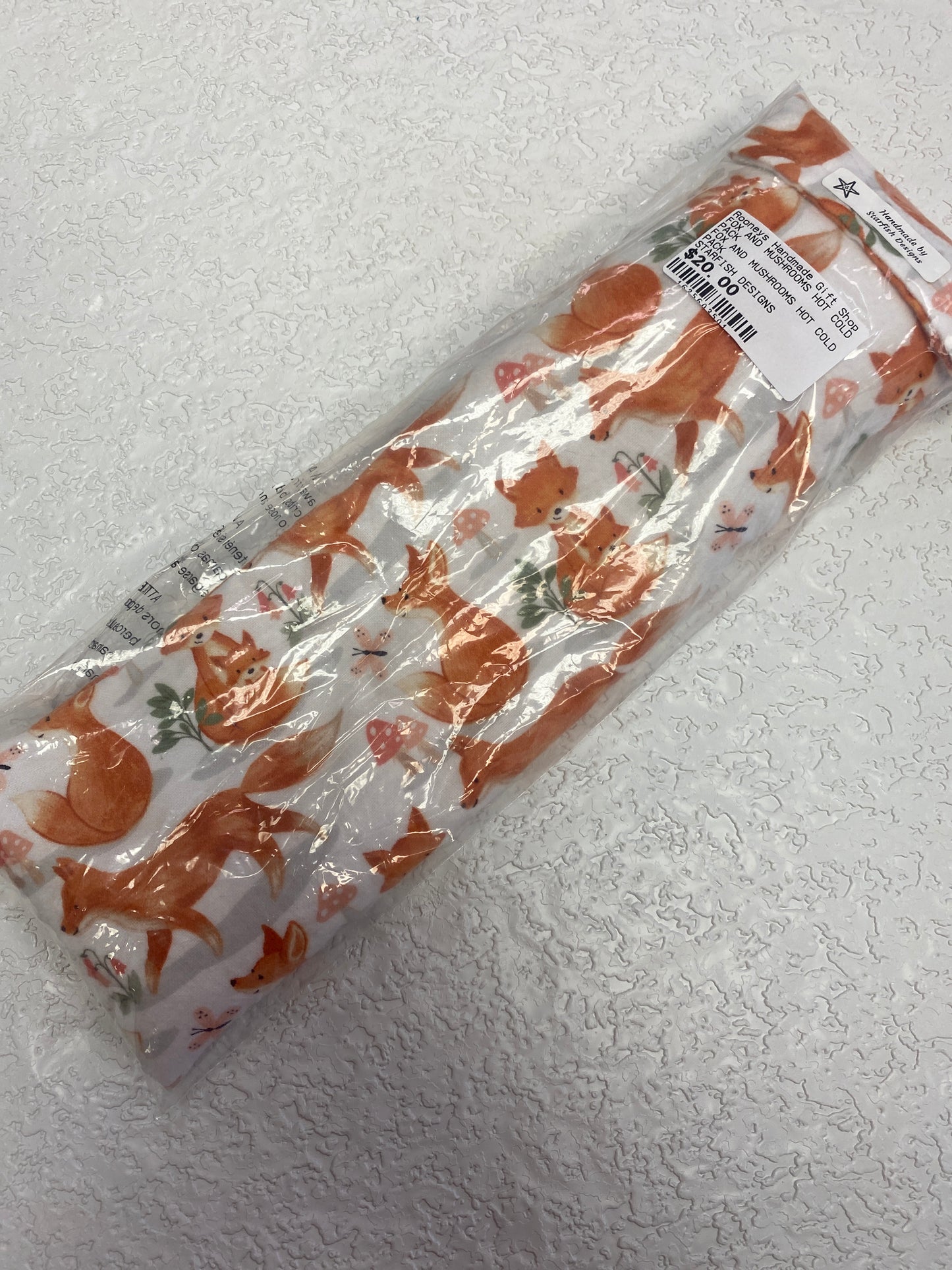 FOX AND MUSHROOMS HOT COLD PACK
