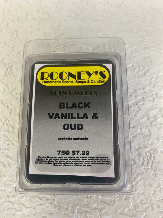BLACK VANILLA & OUD SCENT MELTS