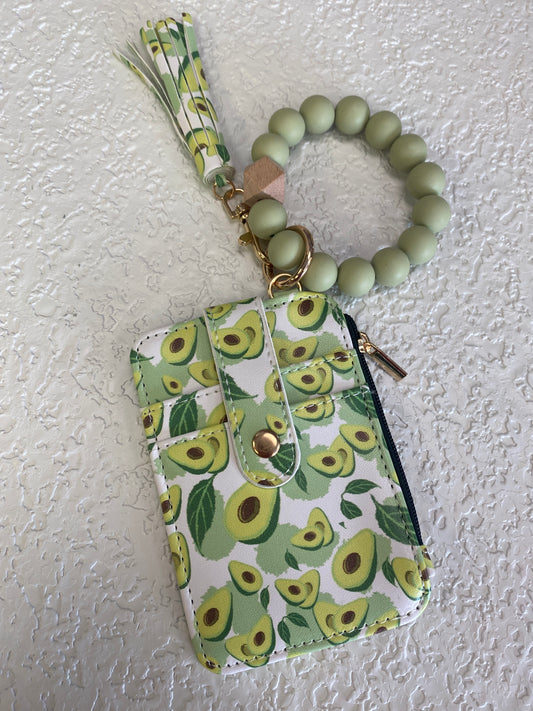 CUTE SILICONE WRISTLET AVO PRINT
