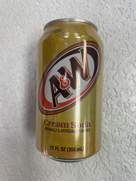 A&W CREAM SODA SINGLE CAN