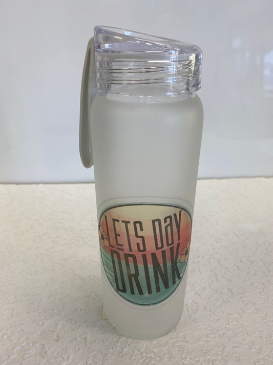 GLASS BOTTLE LETS DAY DRINK