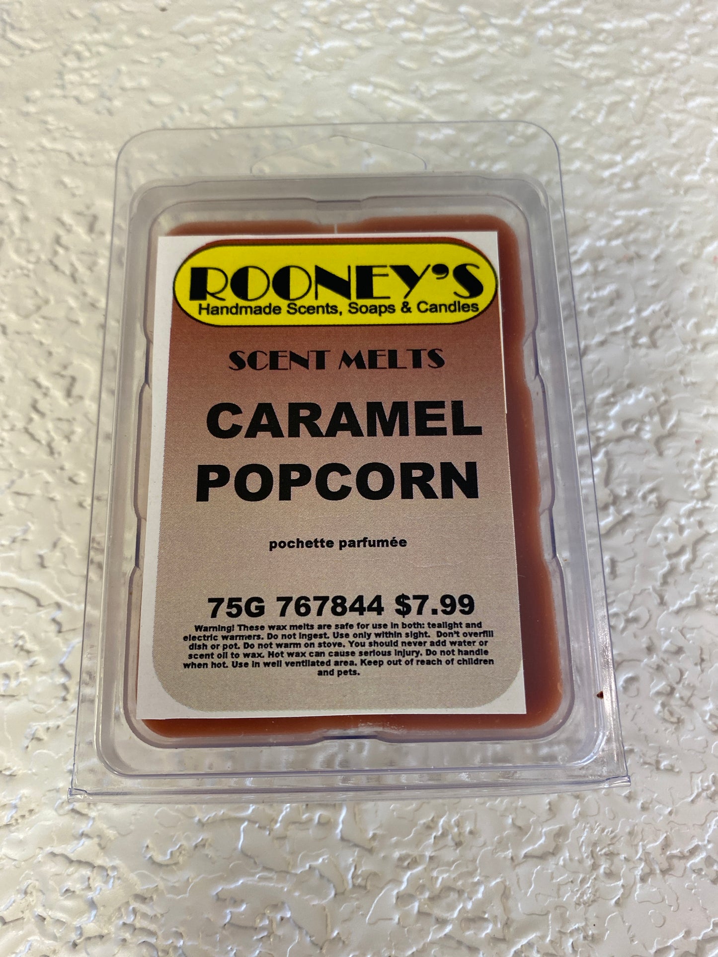 CARAMEL POPCORN SCENT MELT