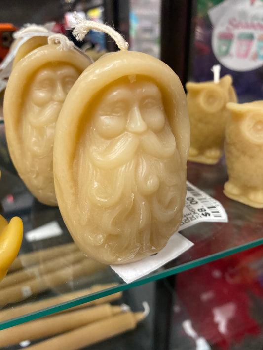 OLD MAN WINTER BESSWAX CANDLE
