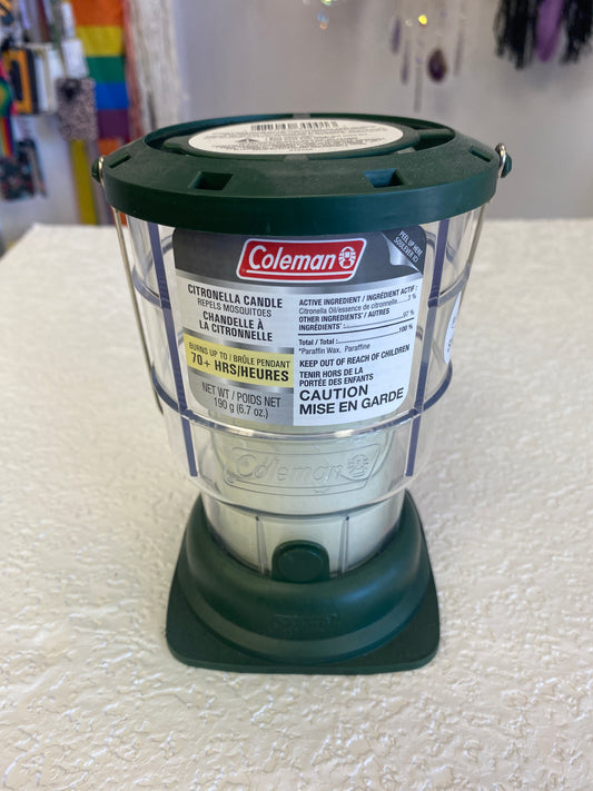 COLEMAN CITRONELLA CANDLE LANTERN