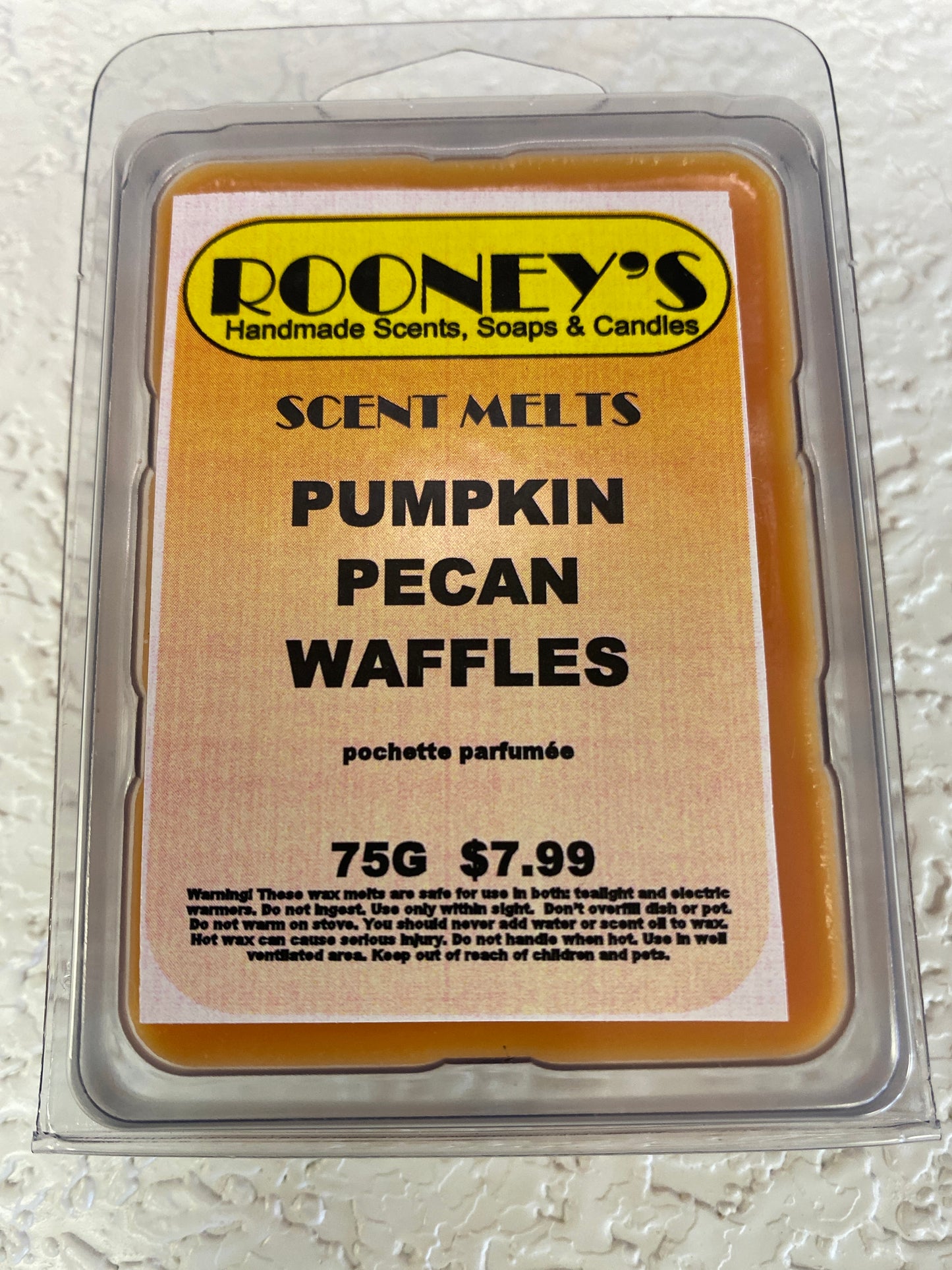 PUMPKIN PECAN WAFFLE SCENT MELT