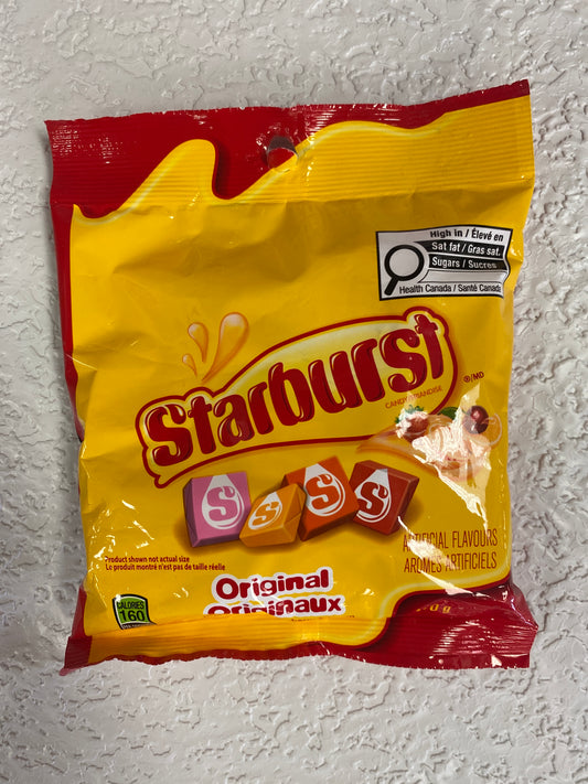 STARBURST ORIGINAL CANDY BAG 170G