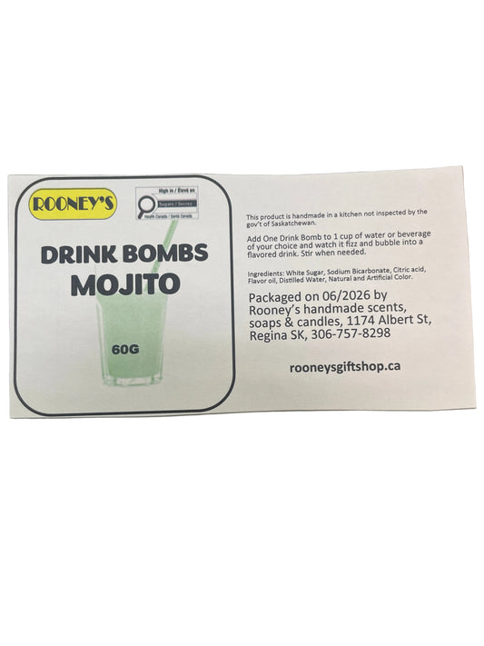 DRINK BOMBS MOJITO 2 PACK