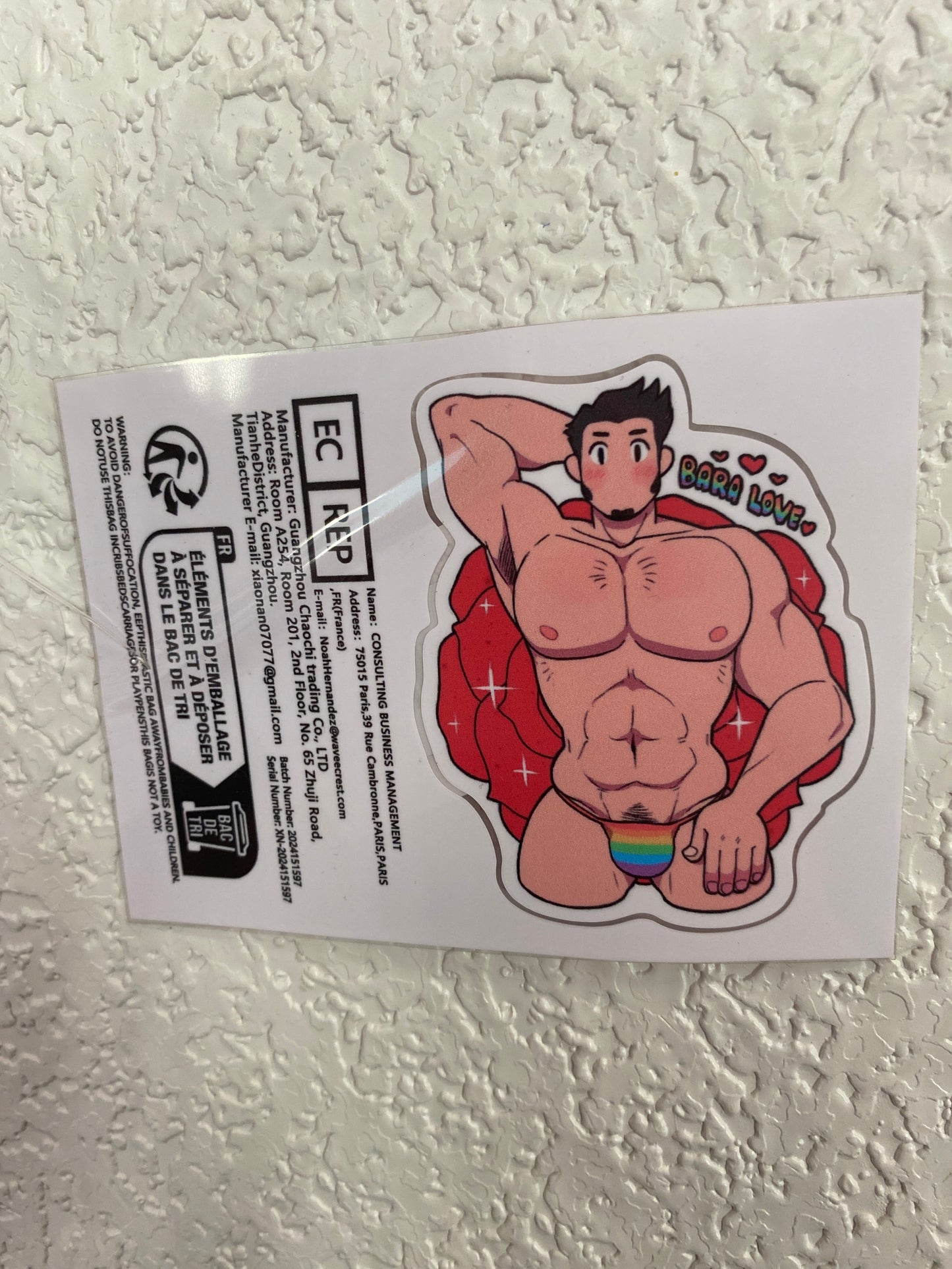 BARA LOVE 4 VINYL STICKER