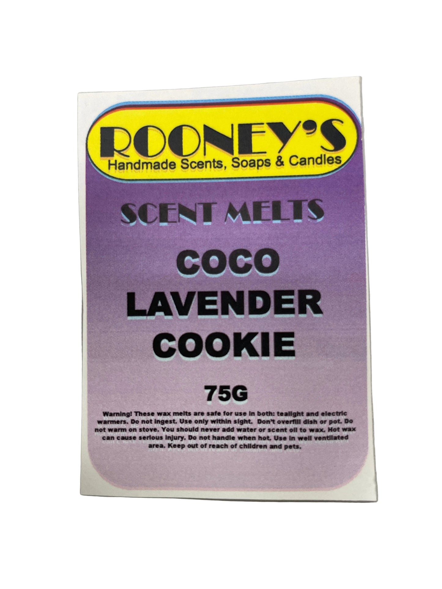 SCENT MELTS COCO LAVENDER COOKIE
