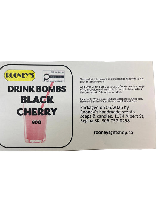 DRINK BOMBS BLACK CHERRY 2 PACK