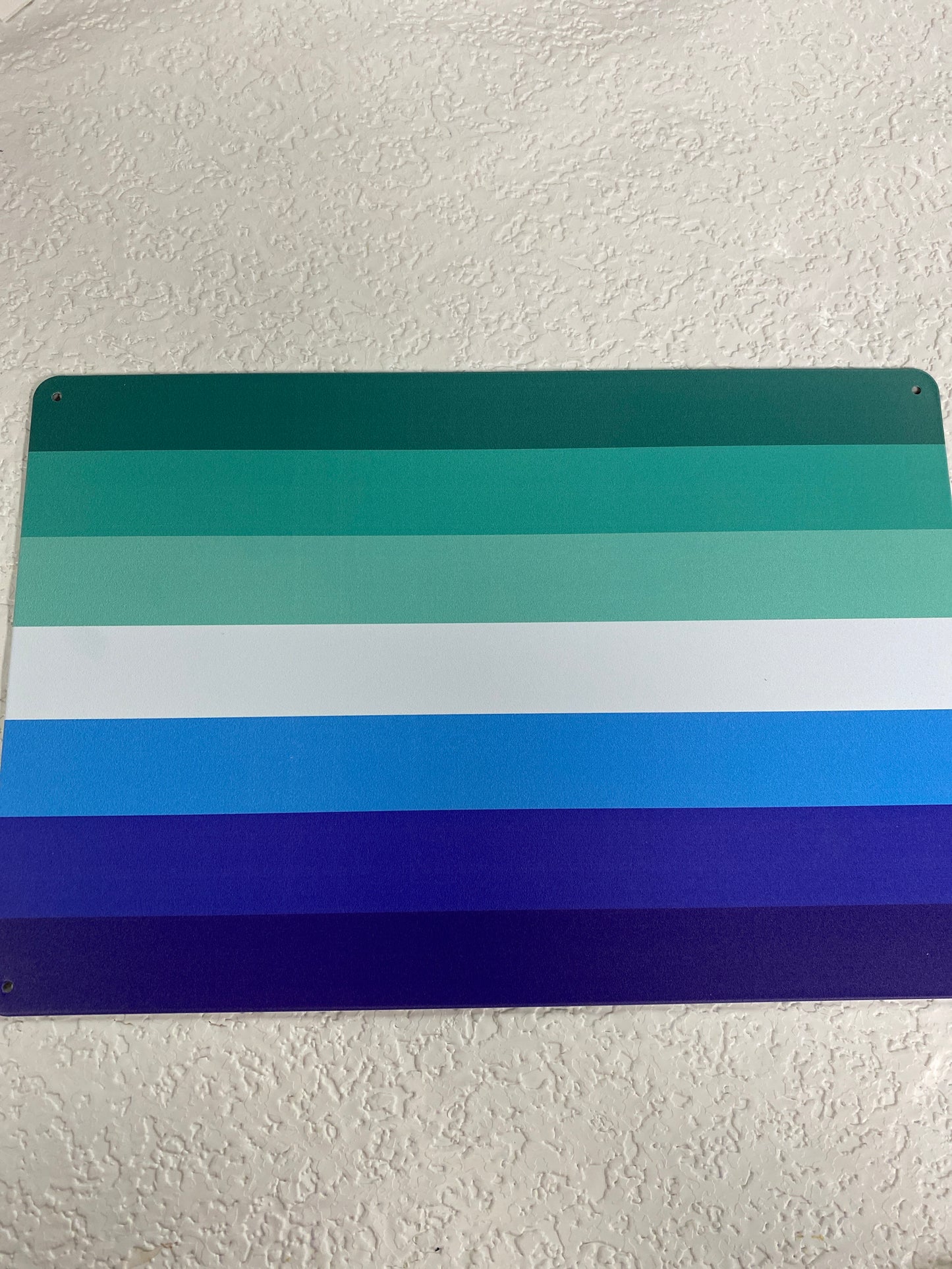 METAL TIN MLM PRIDE FLAG