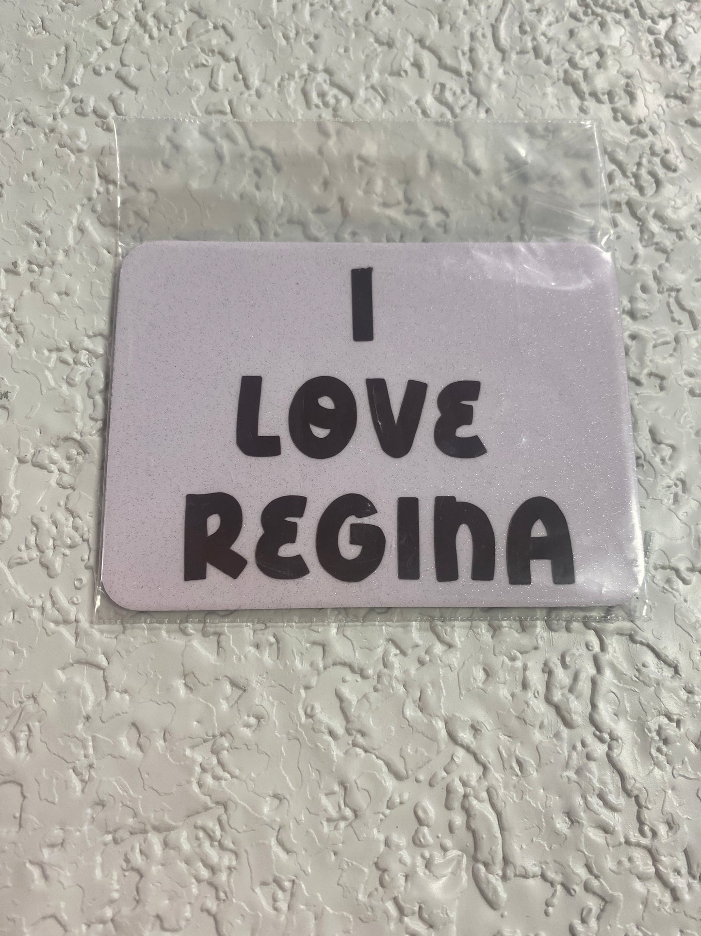 MAGNET I LOVE REGINA BRONZE