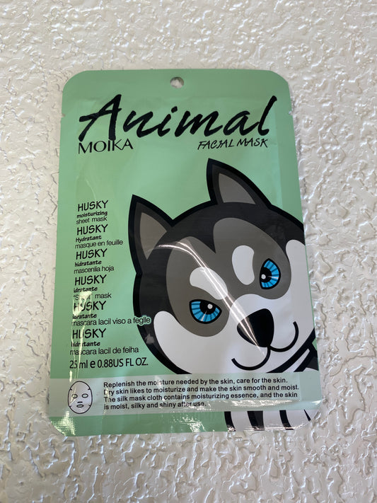 ANIMAL FACIAL MASK HUSKY