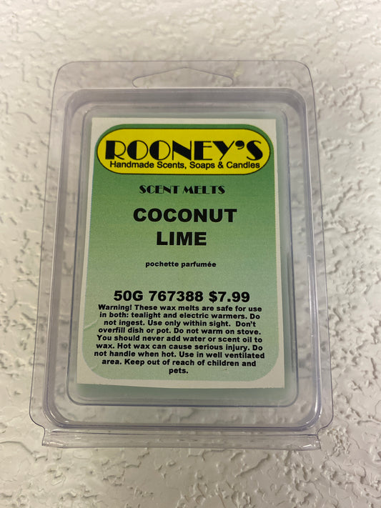 COCONUT LIME SCENT MELT